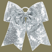 Sequin Cheer Hair Bow