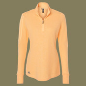 Women's 3-Stripes Quarter-Zip Sweater Pullover