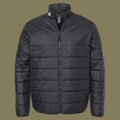 Men's 3-Stripes Puffer Full-Zip Jacket