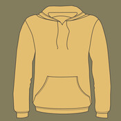 Unisex Tie-Dyed Cloud Inside-Out Fleece Hooded Sweatshirt