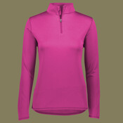 Ladies Attain Wicking 1/4 Zip Pullover