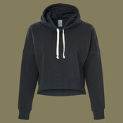Women's Crop Hooded Sweatshirt