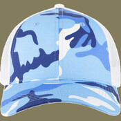 OTTO CAP® Camouflage 6 Panel Low Profile Mesh Back Trucker Hat
