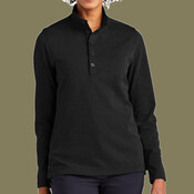 Women's Mid Layer Stretch 1/2 Button