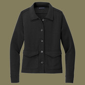 Women's Mid Layer Stretch Button Jacket