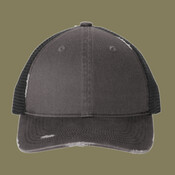 Distressed Mesh Back Cap