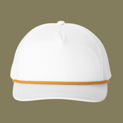 Snapback Five Panel Rope Cap