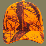 OTTO CAP® Mossy Oak Camouflage Sandwich Visor 6 Panel Low Profile Baseball Cap