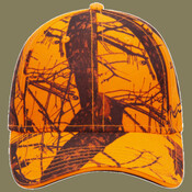 OTTO CAP® Mossy Oak® Camouflage Sandwich Visor 6 Panel Low Profile Baseball Cap