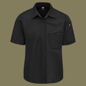 Women's Poplin Airflow Cook Shirt with OilBlok