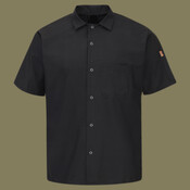 Mimix™ Short Sleeve Cook Shirt with OilBlok