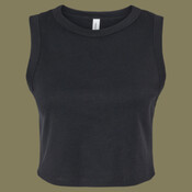 Women's Micro Rib Muscle Crop Tank