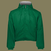 Youth Hooded Taffeta Jacket/Fleece Lined