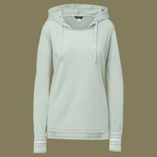 Women's Heathered Jersey Hooded Tunic