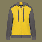 Ladies Three-Season Fleece Full Zip Hoodie