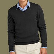 Washable Merino V Neck Sweater