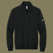 Club Fleece Sleeve Swoosh 1/2 Zip