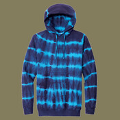 Allover Stripe Tie Dye Fleece