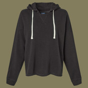 Women's Angel Fleece Crop Hooded Sweatshirt