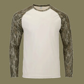 Men's Jackson Mossy Oak Colorblocked Long Sleeve T-Shirt