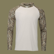 Men's Biloxi Performance Colorblocked Hooded Long Sleeve T-Shirt