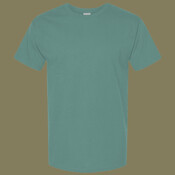 Unisex Pique Mock Neck Tee