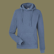 Unisex Pigment-Dyed Fleece Hooded Sweatshirt