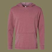 Unisex Vintage Wash Fleece Hoodie Sweatshirt