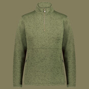 Ladies Alpine Sweater Fleece 1/4 Zip Pullover