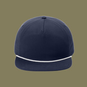 5 Panel Poly Rope Cap
