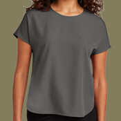 Women's Stretch Crepe Crew