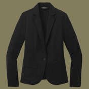 Women's Relaxed Knit Blazer