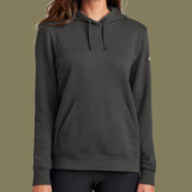 Women's Club Fleece Sleeve Swoosh Pullover Hoodie