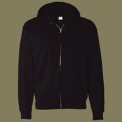 Unisex USA-Made Super Heavy Thermal Lined Full-Zip Hooded Sweatshirt
