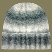 Tie-Dyed Ribbed Beanie