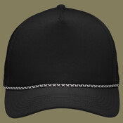Five-Panel Rope Heritage Fit Cap