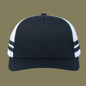 Low-Profile Stripe Trucker Cap