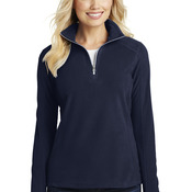 Ladies Microfleece 1/2 Zip Pullover