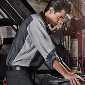 Men's Long Sleeve Automotive Crew Shirt