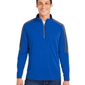 Market Snag Protect Mesh Colorblock Quarter-Zip Pullover