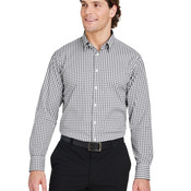 CrownLux Performance® Gingham Dress Shirt