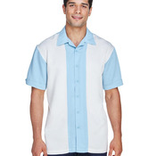 Two-Tone Camp Shirt