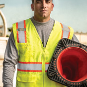 Unisex Ultra-Cool™ Solid Front Vest with Mesh Back