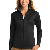 Women's Vertical Texture Full Zip Jacket