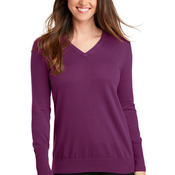 Ladies V Neck Sweater