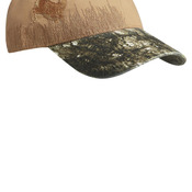 Embroidered Camouflage Cap