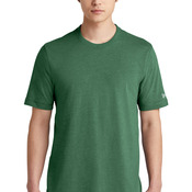 Sueded Cotton Blend Crew Tee