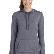 Ladies PosiCharge ® Tri Blend Wicking Fleece Hooded Pullover