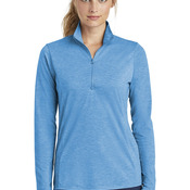 Ladies PosiCharge ® Tri Blend Wicking 1/4 Zip Pullover