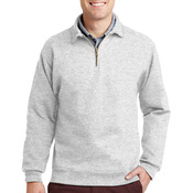 Super Sweats 1/4 Zip Sweatshirt with Cadet Collar